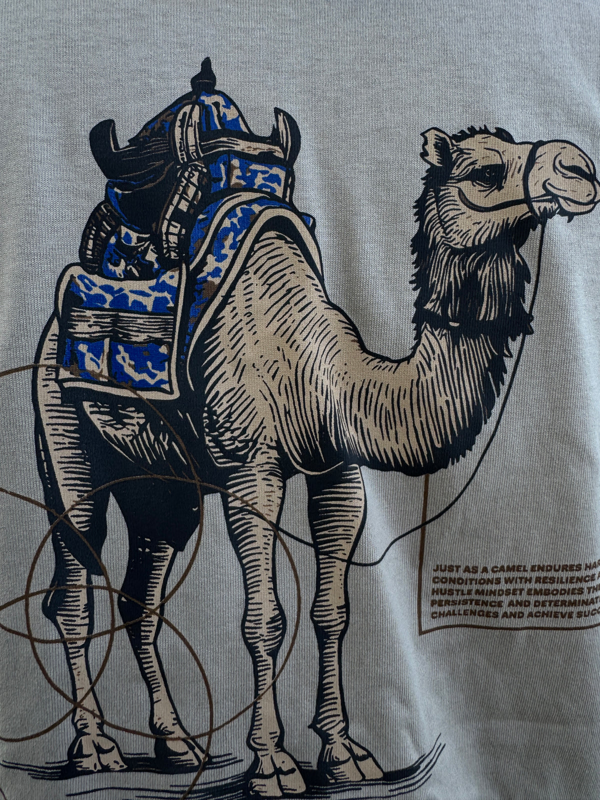 CAMELLEO PROJECT HUSTLERS TEE (EUCALYPTUS)
