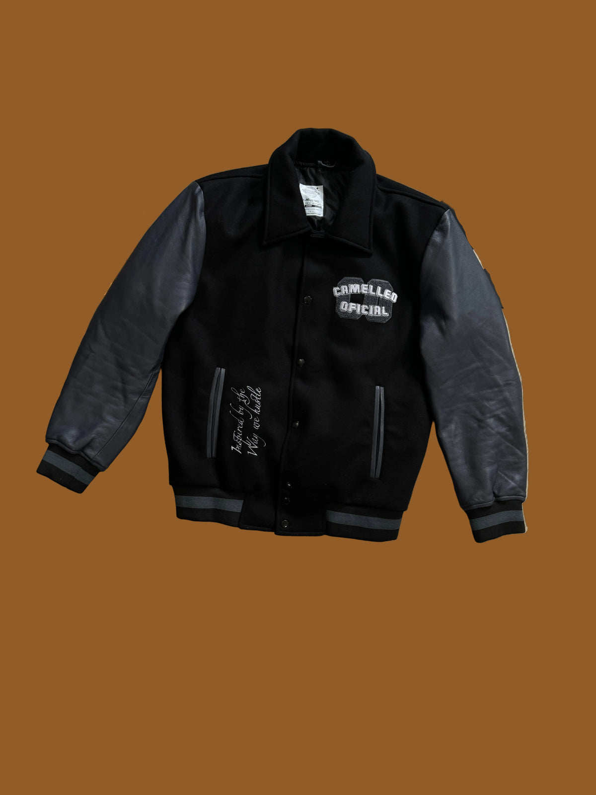 CAMELLEO VARSITY JACKET