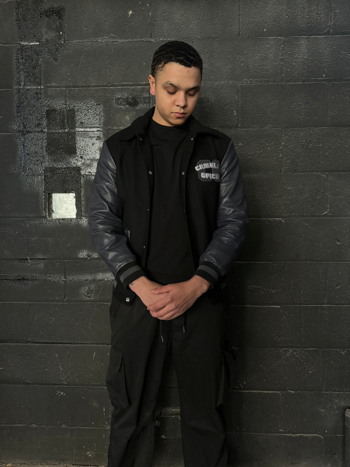 CAMELLEO VARSITY JACKET