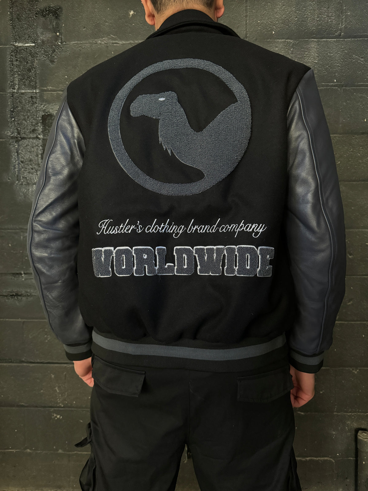 CAMELLEO VARSITY JACKET